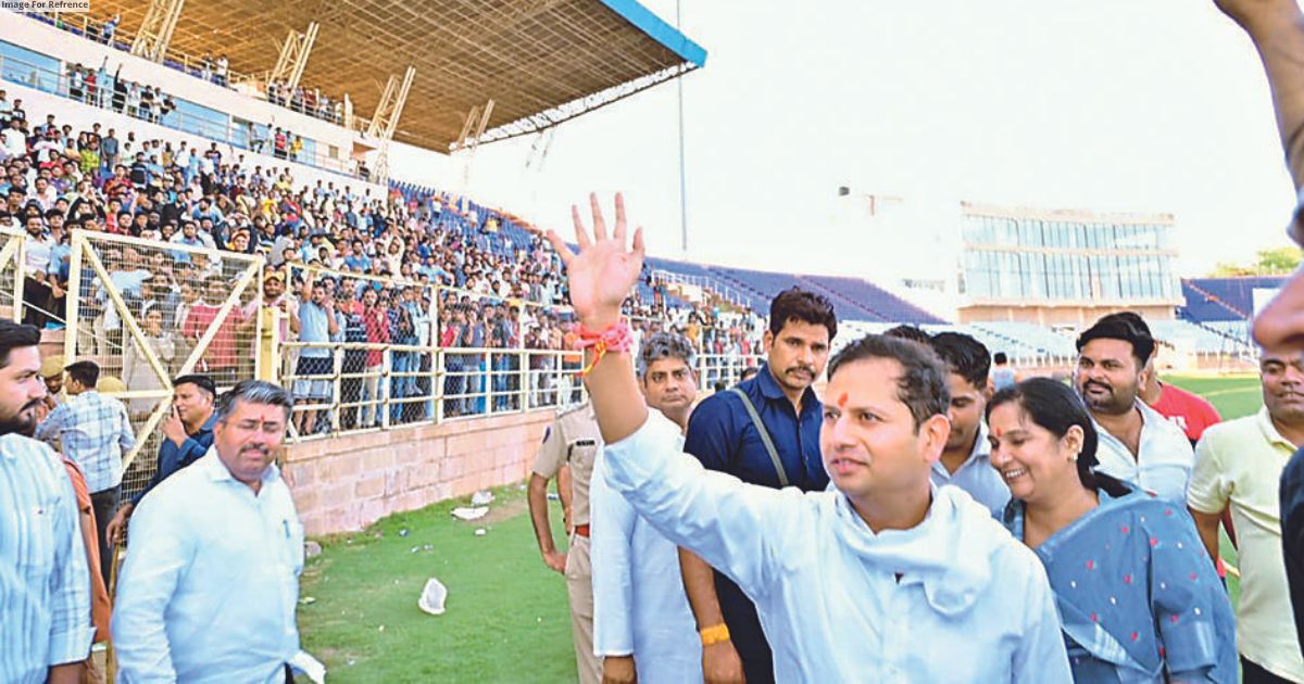 Vaibhav attends Jodhpur Ward Cup Final